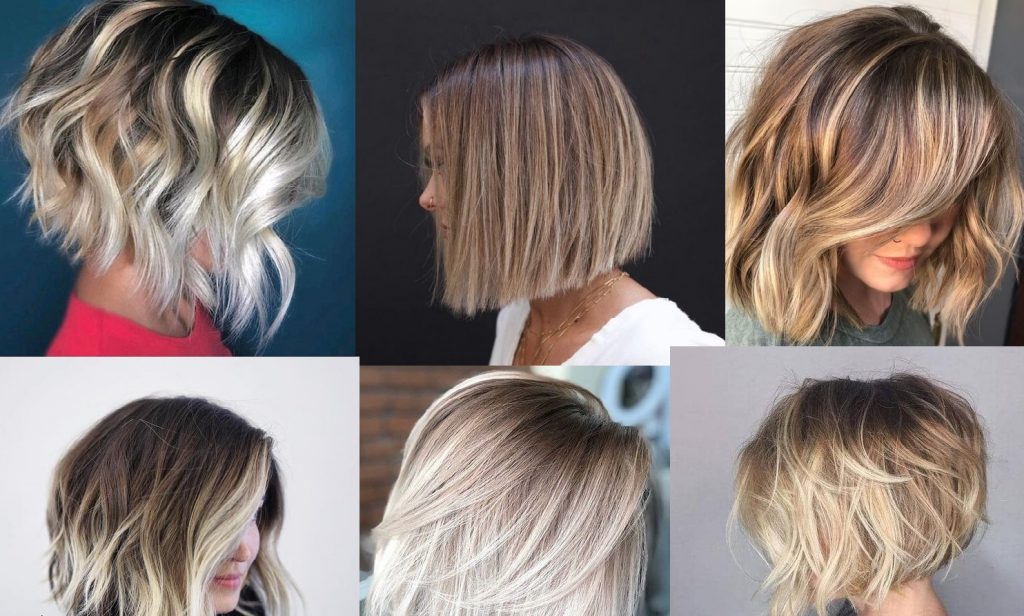 balayage-short-hair